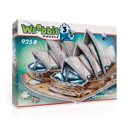 3D-puslespill Sydney Opera House Wrebbit
