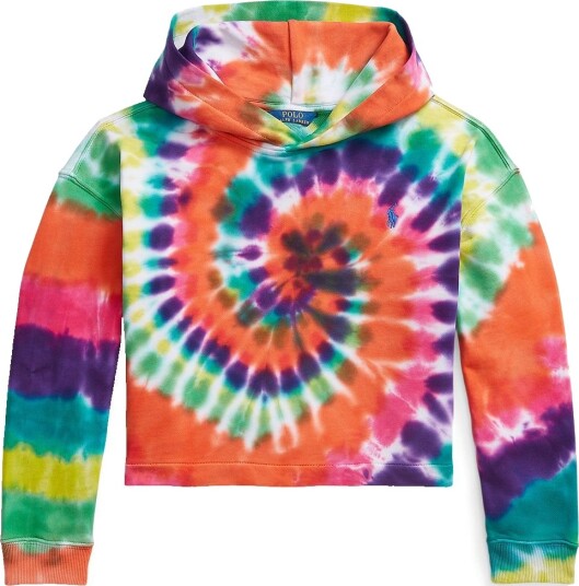 Polo Ralph Lauren Hettegenser Beskåret Toppmøte Rainbow Polo Ralph Lauren 7 år 122 Hettegenser
