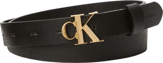 Calvin Klein Facet Ck Buckle Pebble 25Mm Black 90 x 90