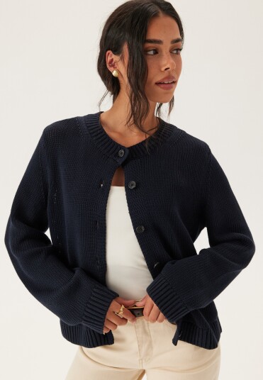 Selected Femme Slfivy Ls Knit O neck Cardigan