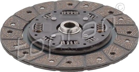 Clutchplate TOPRAN 206 314