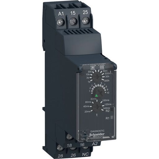 Schneider Electric Timer star-delta with separated common 0.5s-300s 2 c/o 8a 24 (3606480792540)