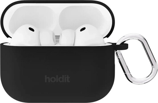 Holdit Silicone Case Solid Airpods Pro 3 - BLACK - AIRPODS PRO 3