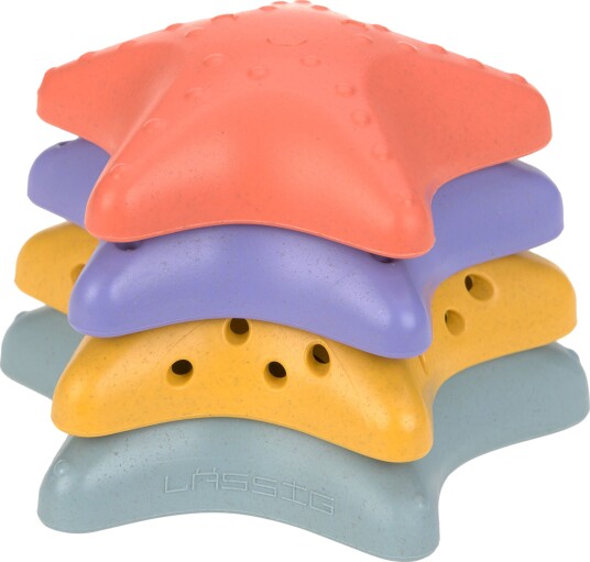 Lässig Sjøstjerne Stableleke Pink/Lilac/Yellow/Blue Lässig Sjøstjerne Stableleke Pink/Lilac/Yellow/Blue