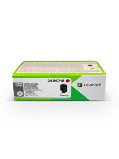 Lexmark 24B6718 Magenta Toner - Laser toner Rød Lexmark 24B6718 Magenta Toner - Laser toner Rød