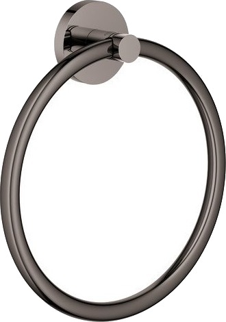 Grohe Essentials håndklering, polert svart krom