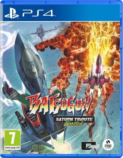 BATSUGUN Saturn Tribute Boosted PS4 Vertikalt skytespill 1 2 spillere