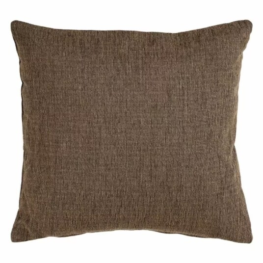 Pute Polyester Bomull Brun 45 x 45 cm