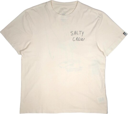 Salty Crew Men"s Swivel LB Tee Off White XL