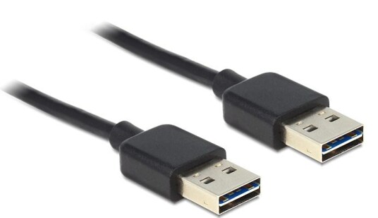 Delock USB Kabel A  > A St/st 5.00m Sw Easy USB