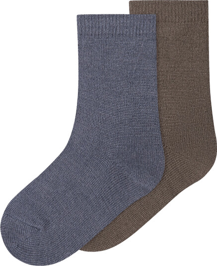 Name It Nmmwakta Wo/Vi 2P Sock Grey 28 30