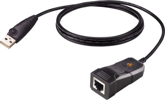 Aten Uc232bf Sort 1,2 M Usb Type-A Rj-45 Hankjønn Hunkjønn