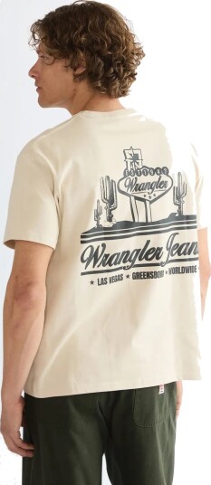 Wrangler Vintage Tee   Cream   S
