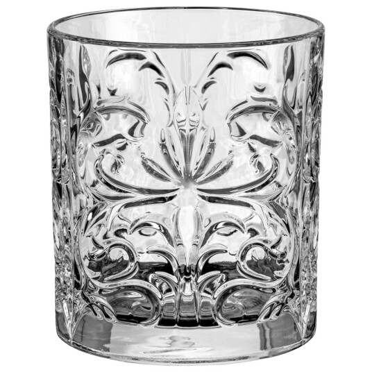 RCR Whiskyglass Tattoo 34cl 8.2x9.4 cm  Transparent 6 Stykk 