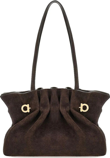 Ferragamo Dame Vesker Brun ONE SIZE,
