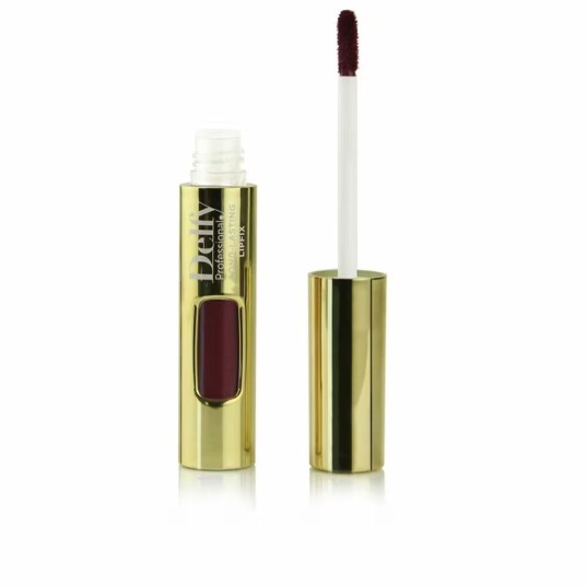 Skjønnhetstips Delfy LIPFIX GOLD marsala glitter 8 g