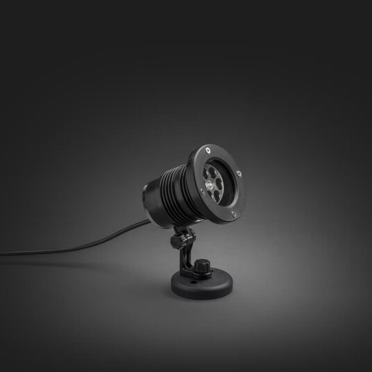 Laserlampe fargede julemotiv IP44 utendørs