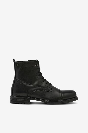 Jack & Jones Boots jfwShaun Leather Boot SN Svart