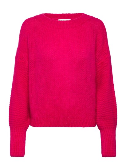 Lollys Laundry Isoldell Knit Jumper Ls   Pink   S