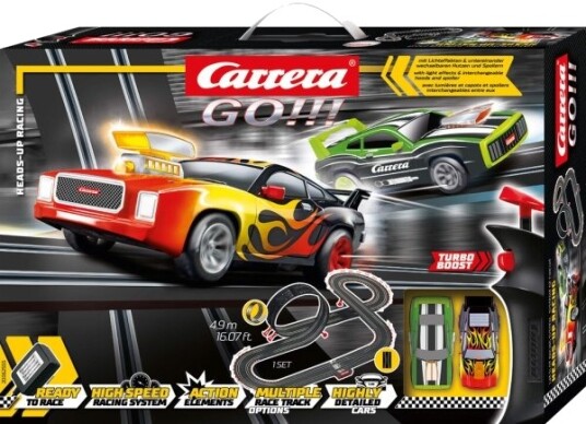 Carrera Go!!! Heads-Up Racing Racingkjøretøy Og Banesett 6 År Flerfarget Carrera Go!!! Heads-Up Racing Racingkjøretøy Og Banesett 6 År Flerfarget