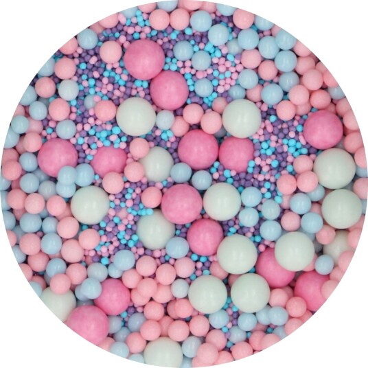 Funcakes Myke Perler Mix Bubblegum Pop 80g | Slikkepott.No Funcakes Myke Perler Mix Bubblegum Pop 80g | Slikkepott.No