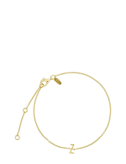 DESIGN LETTERS Archetype Bracelet A Z Gold Plated |Guld |L:21 cm DESIGN LETTERS Archetype Bracelet A Z Gold Plated |Guld |L:21 cm