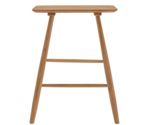 Bodo Krakk Høy 46,5x28x64 cm Massiv eik Naturoljet