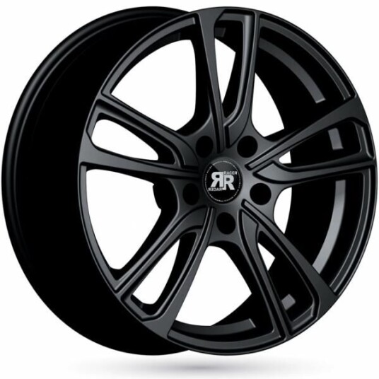 Racer Wave Light Shiny Black 8x18 5x100 ET38 B57.1 Racer Wave Light Shiny Black 8x18 5x100 ET38 B57.1