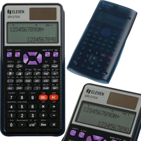Eleven Eleven Eleven Sr270xe Vitenskapelig Kalkulator