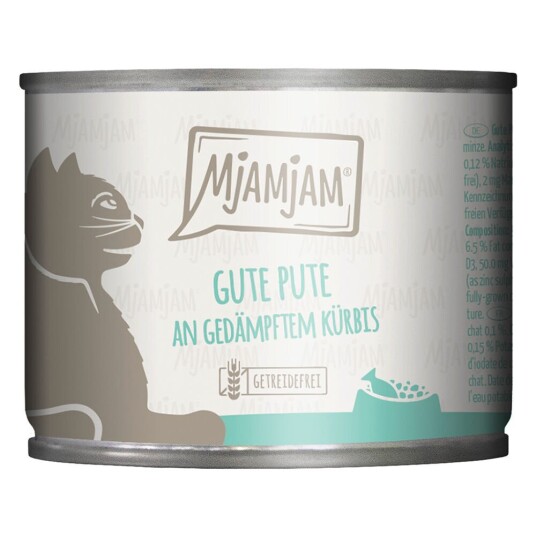 Mjamjam Økonomipakning 24 X 200 G God Kalkun Med Dampet Gresskar Mjamjam Økonomipakning 24 X 200 G God Kalkun Med Dampet Gresskar