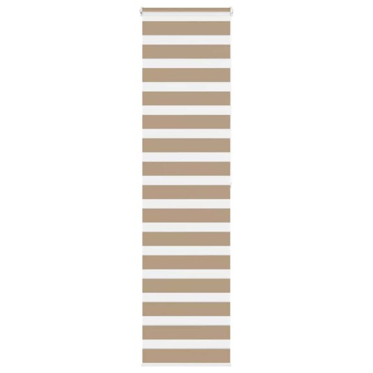 Sebragardin sandbrun 60x200 cm stoff bredde 55,9 polyester