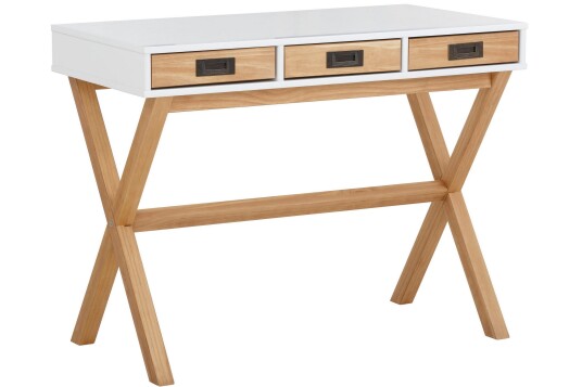 Skrivebord Boughton 100 cm Hvit