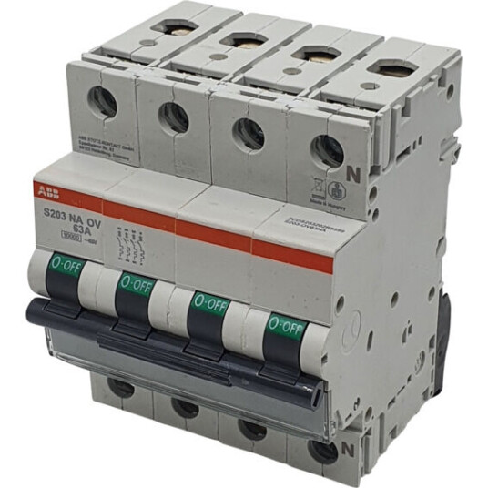 ABB Overbelastningsvern S203-OV63NA 4p ABB - 1623985