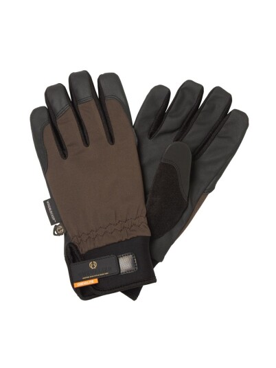 Chevalier Windblocker Shooting Gloves Leather Brown 8