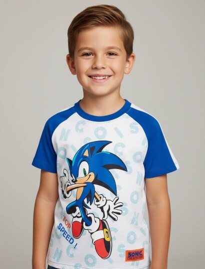 Sonic Tshirt White 152 Sonic Tshirt White 152