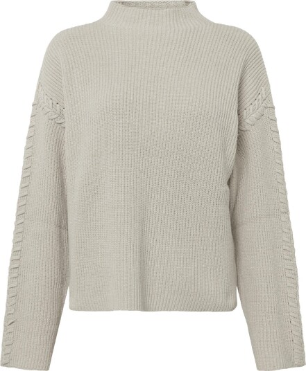 Minus Mssylvia Knit Pullover SAND GRAY XXL