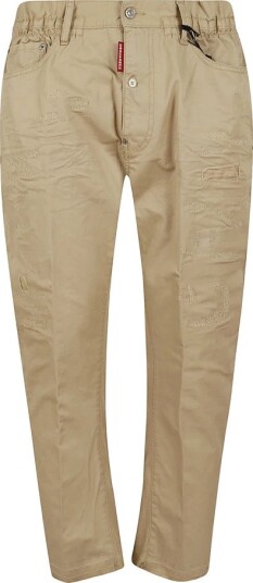 Dsquared2 Herre Bukser Beige L,