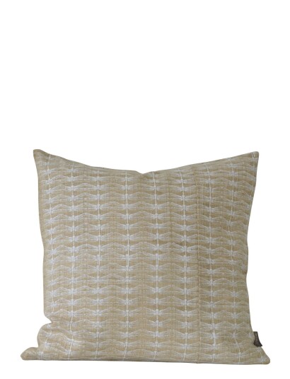 Mimou Håndtrykt Pude Dragonfly Patterned Mimou WHITE 50X50CM