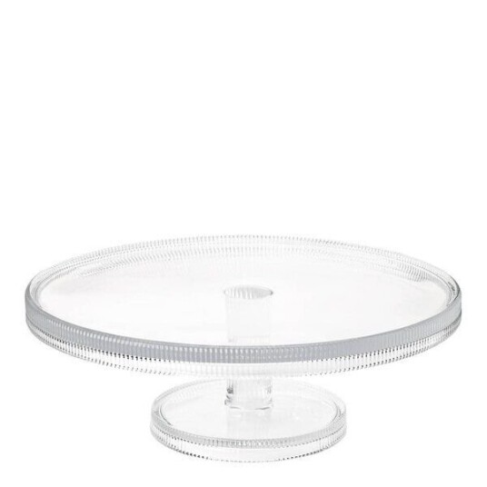 Stelton   Pilastro serveringsfat riflet 30x30 cm klar