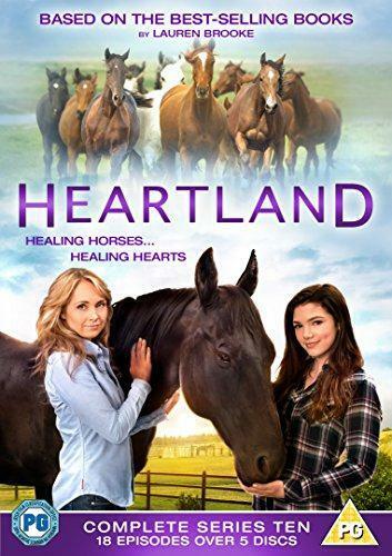 Heartland: Complete Series Ten DVD 2017 Amber Marshall cert PG 5 discs Englist Brand New