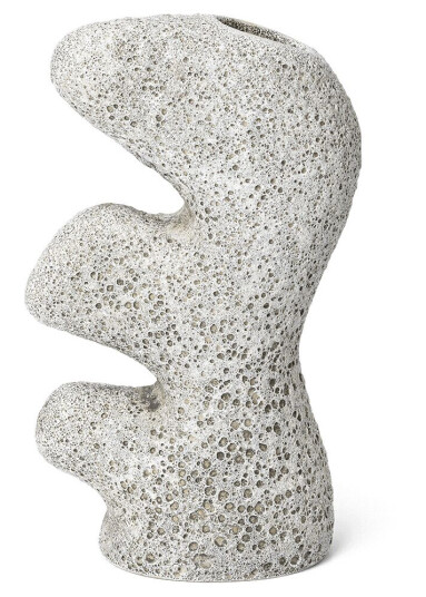 ferm LIVING Yara vase small Grey Pumice