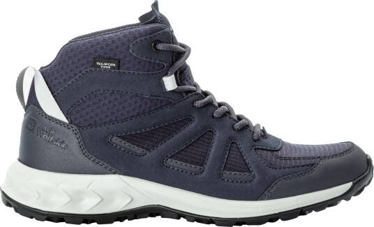 Jack Wolfskin Women"s Woodland 2 Texapore Mid Graphite 1387 36 Jack Wolfskin Women"s Woodland 2 Texapore Mid Graphite 1387 36