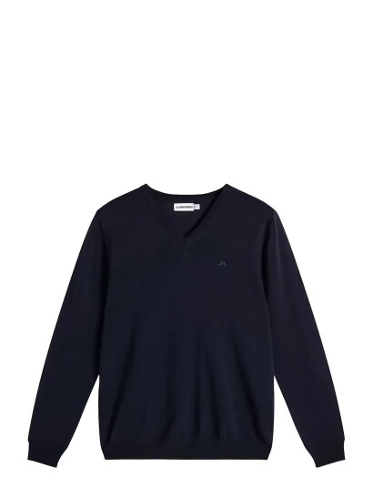 J. Lindeberg Lymann Knitted Sweater   Navy   L