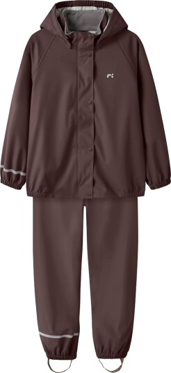 Name It Nkndry10 Rain Set Fo Noos Brown 86