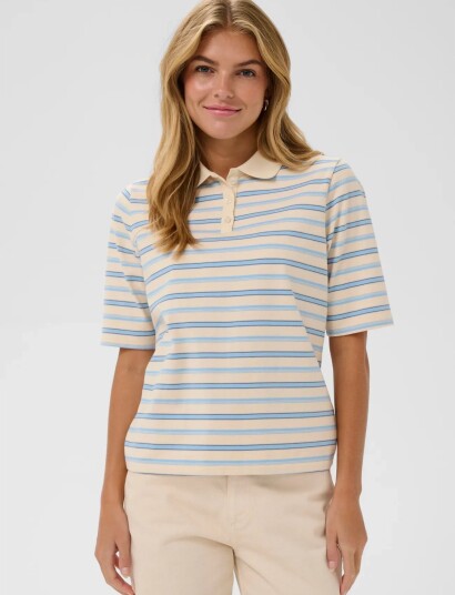 Saint Tropez Joanasz T Shirt CreaM