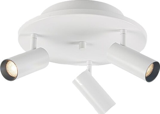 Aneta Lighting Takspotlight Concord 3 lys Hvit Spotlys