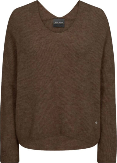 MOS Mosh Dame Strikkevarer Brun XL,