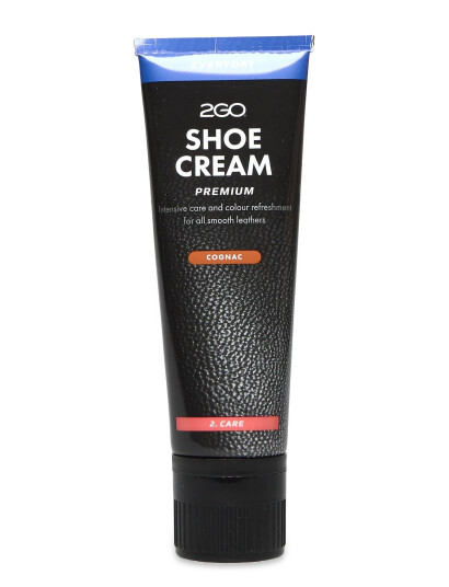 2GO 2Go Shoe Cream Tube - Black - 80 ml