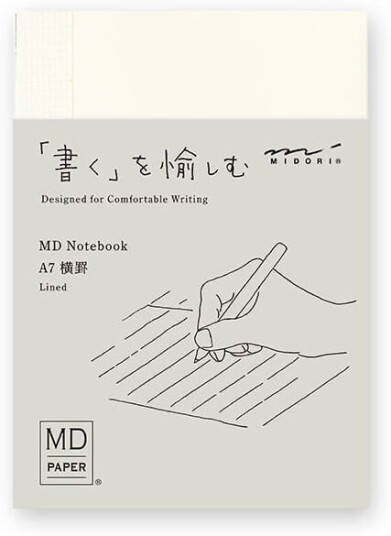 Midori Md Notebook A7 Lined