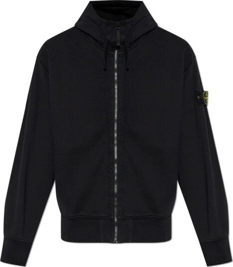 Stone Island Herre Gensere & Hettegensere Svart L,